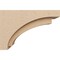 Ekena Millwork 7"W x 21"D x 14"H Classic Rivera Rough Cedar Woodgrain TimberThane Corbel, Primed Tan CORUR07X21X14RIVRCPR - alternate 5
